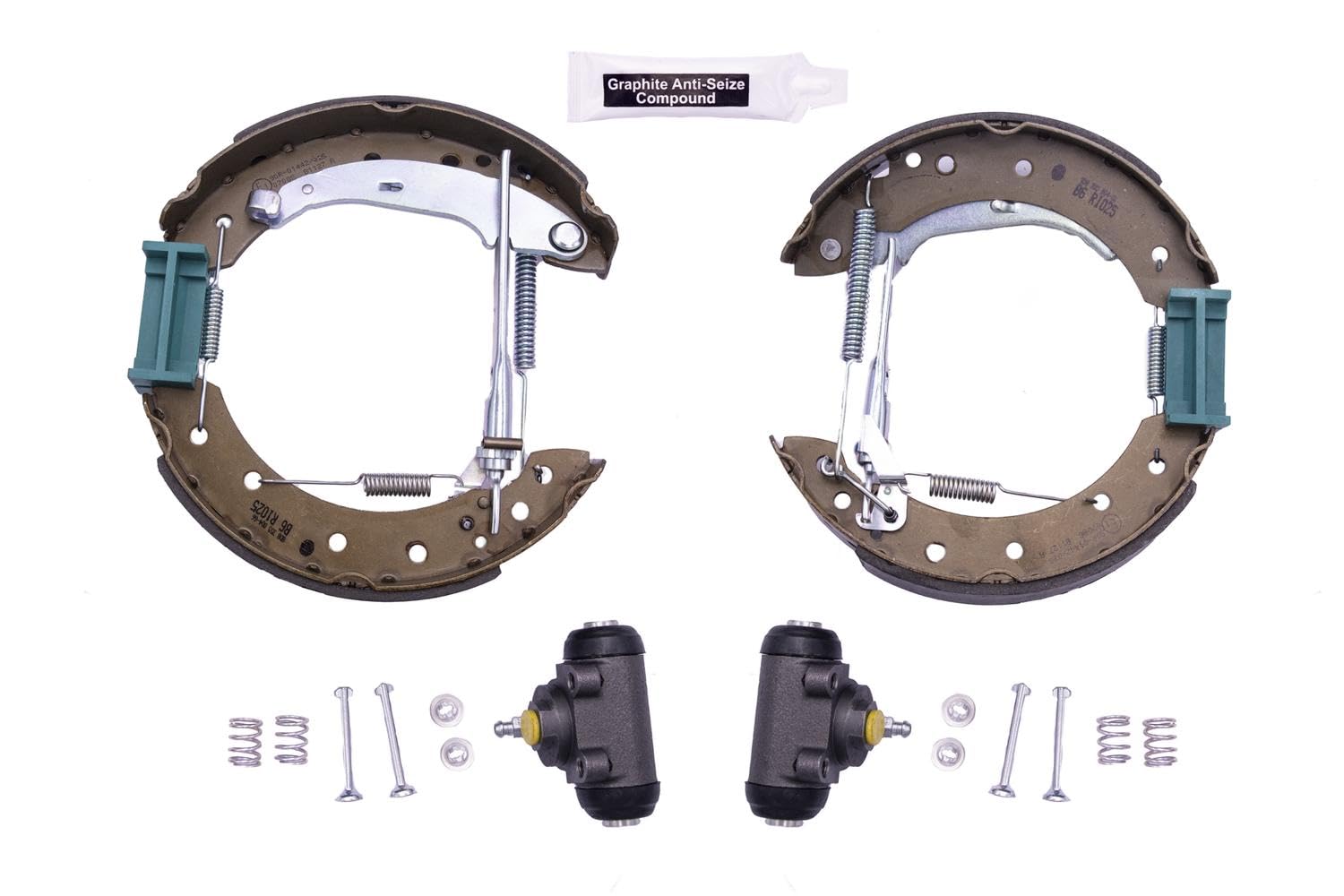 HELLA 8DB 355 004-661 Brake Shoe Set - R1025 - Brake System: Lucas - for e.g. CITROEN / PEUGEOT