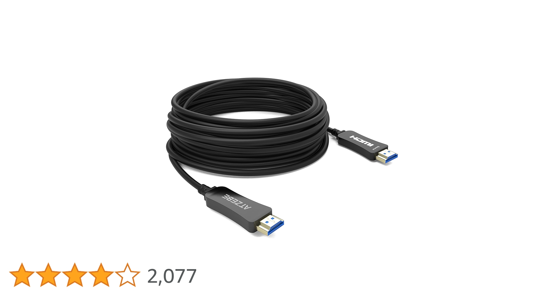Amazon | ATZEBE 光ファイバーHDMI ケーブル 20m 4K 60Hz対応