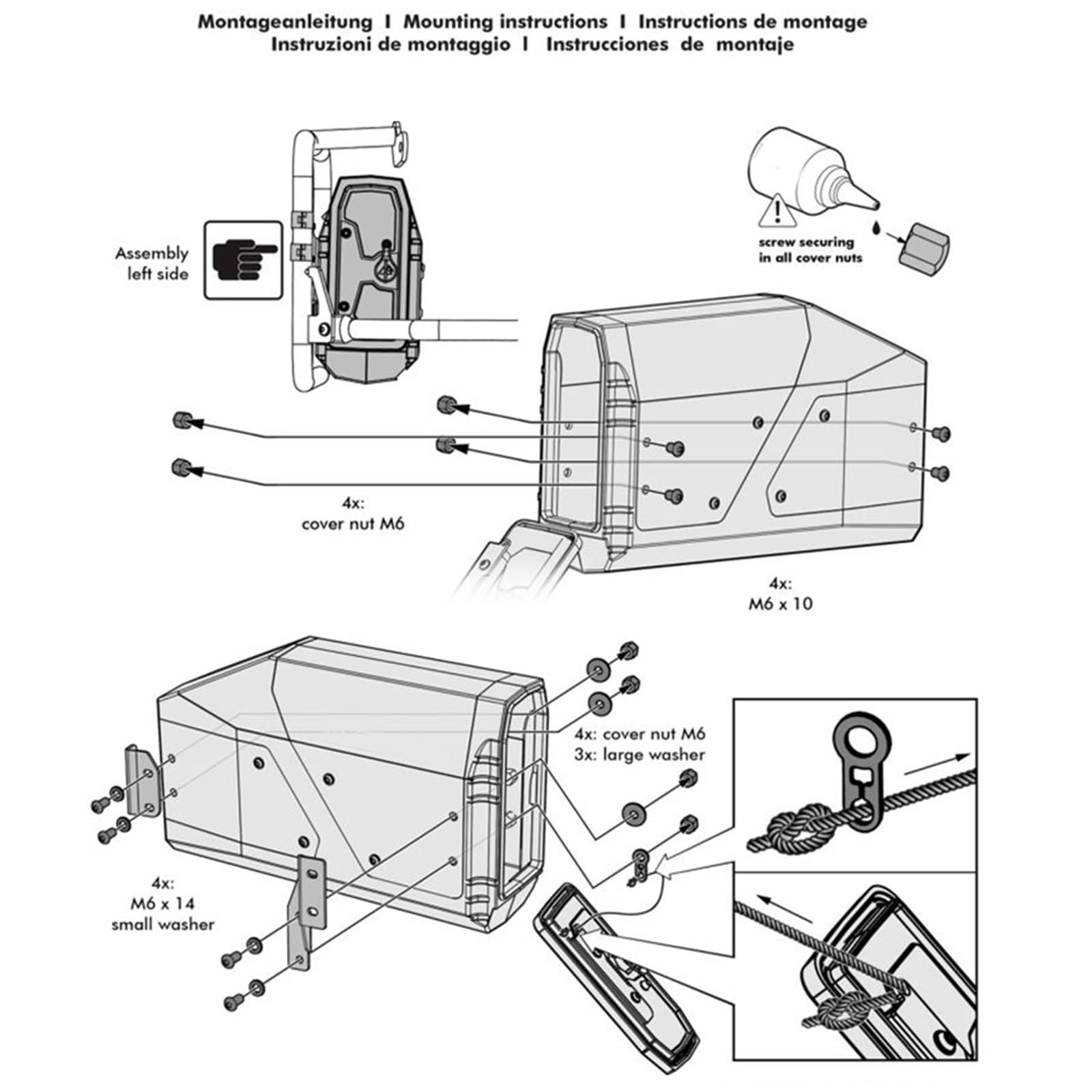 Boîte À Outils pour R1200GS R1200 R1250 GS 1300/1250/1200 GS1200 GS1250 LC/ADV Adventure F850GS F750GS R1300gs R1250GS Kit De