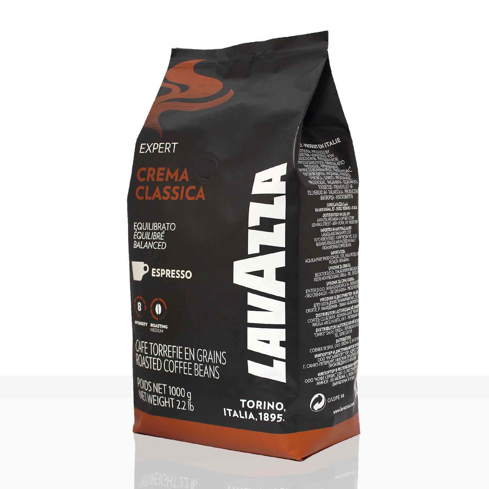 LAVAZZA Espresso Vending - CREMA CLASSICA ( 6 x 1000 g ) ganze Bohne