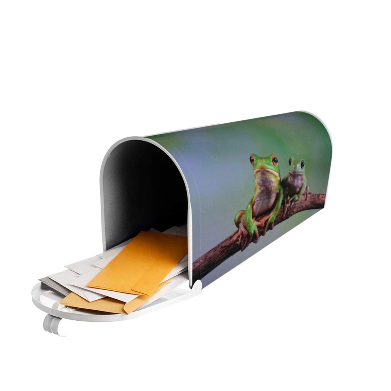 Tree Frog Mailbox Cover - Waterproof, Magnetic, 25.5x21 Inches, Garden Yard Decor For All Seasons - View #11
