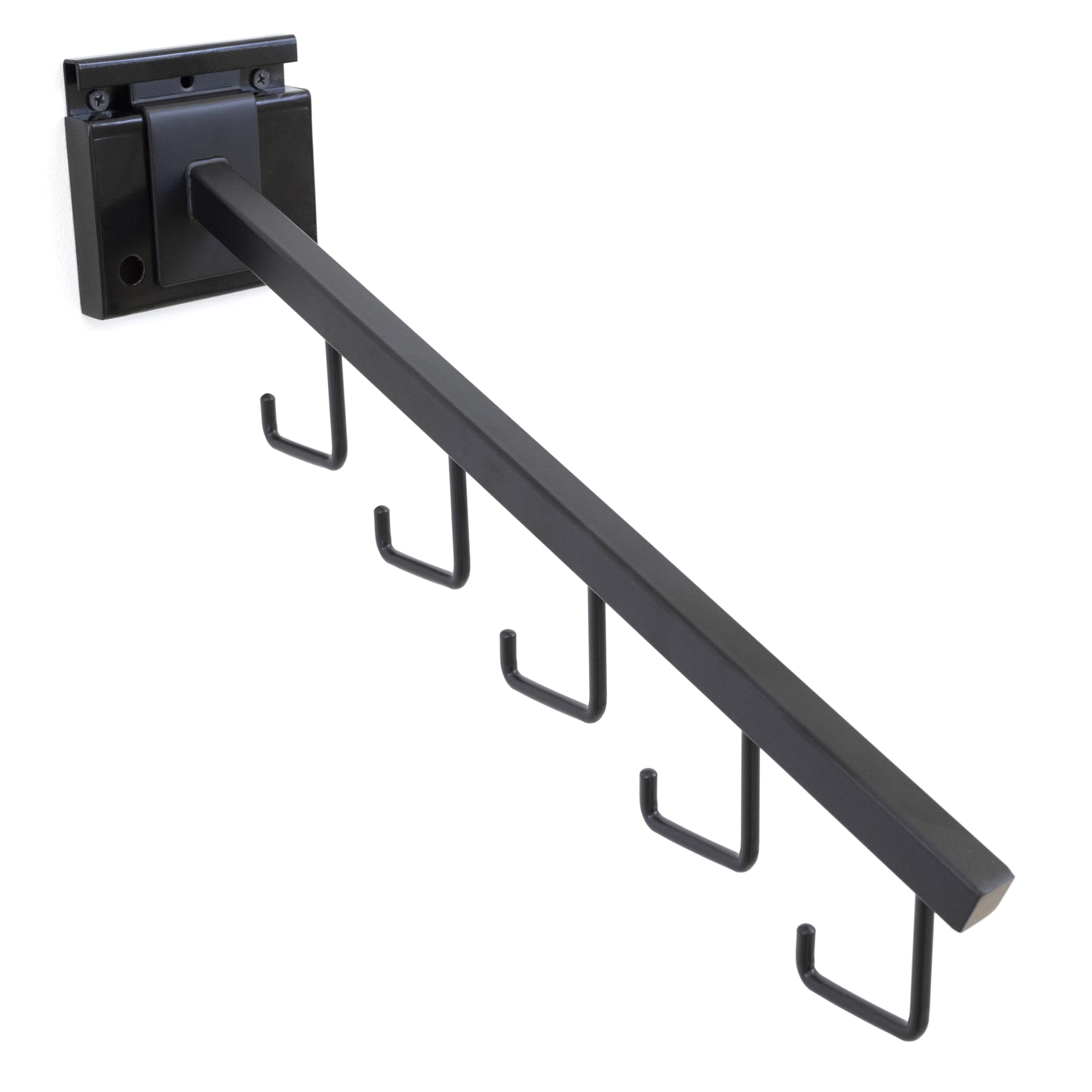 VICTORY DISPLAY & STORE FIXTURE MFG Heavy-Duty Individual Slatwall Wall Plate Adapter, Install on a Regular Drywall-Wall or Into a Wood Wall Stud, Made-in-USA (2)