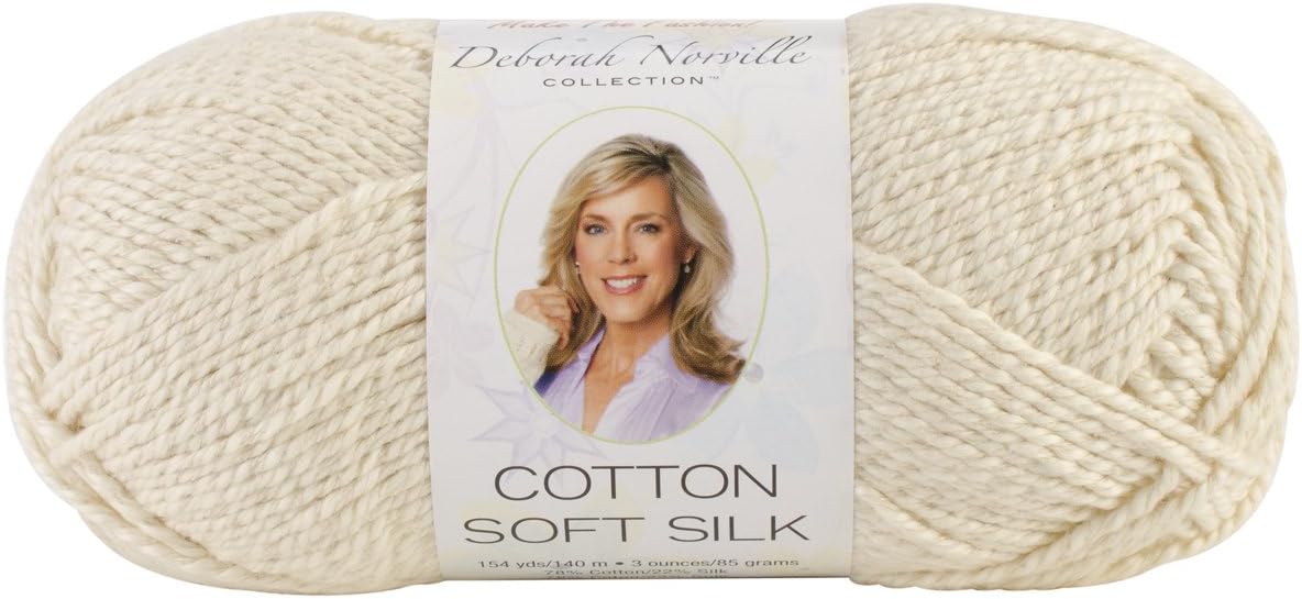 Deborah Norville Cotton Soft Silk YarnButter Cream by