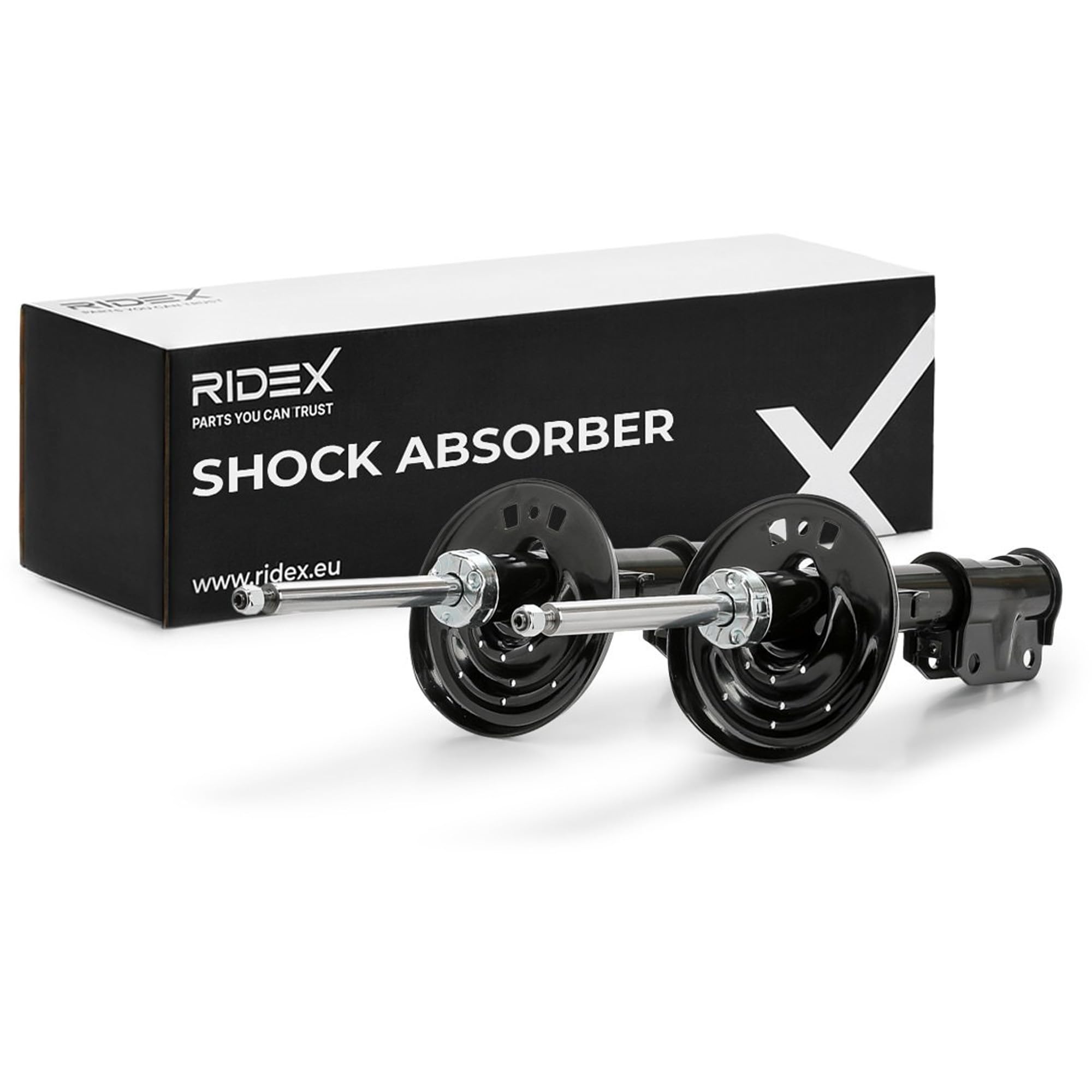RIDEX 2x Amortisseur Avant Pression de gaz Compatible avec RENAULT Scénic 3 JZ0/1 Grand Scénic 3 JZ, JZ0/1 Fluence L3 Scénic 3 VAN JZ0/1