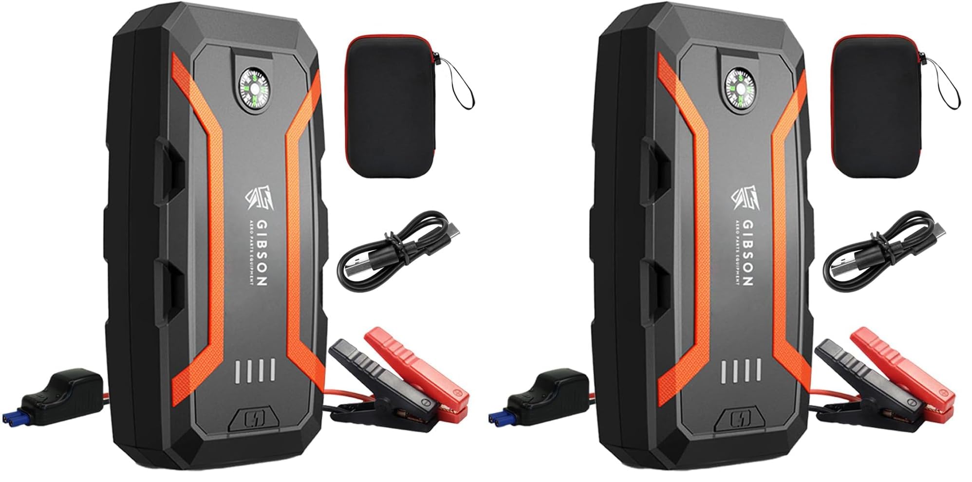 Amazon | 日本メーカー[GIBSON] ジャンプスターター(L)(32000mAh) 大
