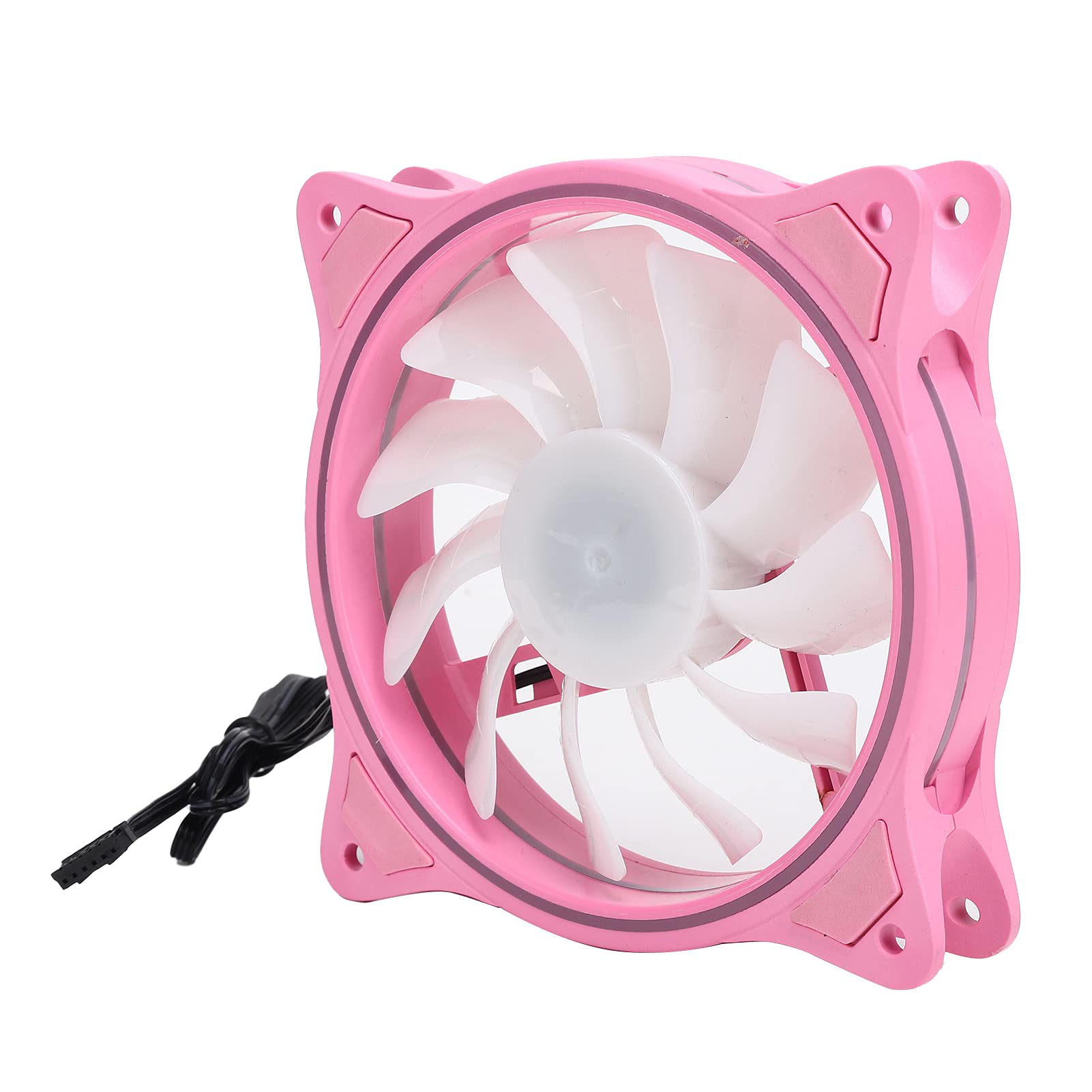 Wakects 3 szt. Wentylatory PC z Kontrolerem ARGB, 1200 Obr/min (Zielony