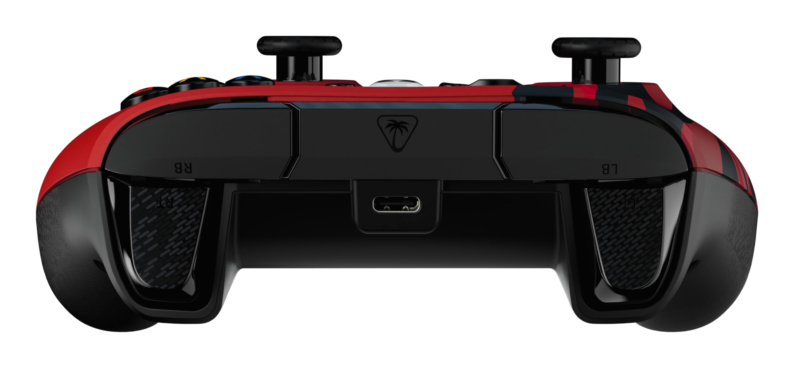 Turtle Beach Rematch Advanced Spirit Red Manette de jeu filaire - Licence Xbox Series XS, Xbox One et PC avec Boutons Programmables, Gâchettes, commandes audio et câble de 2.5 m