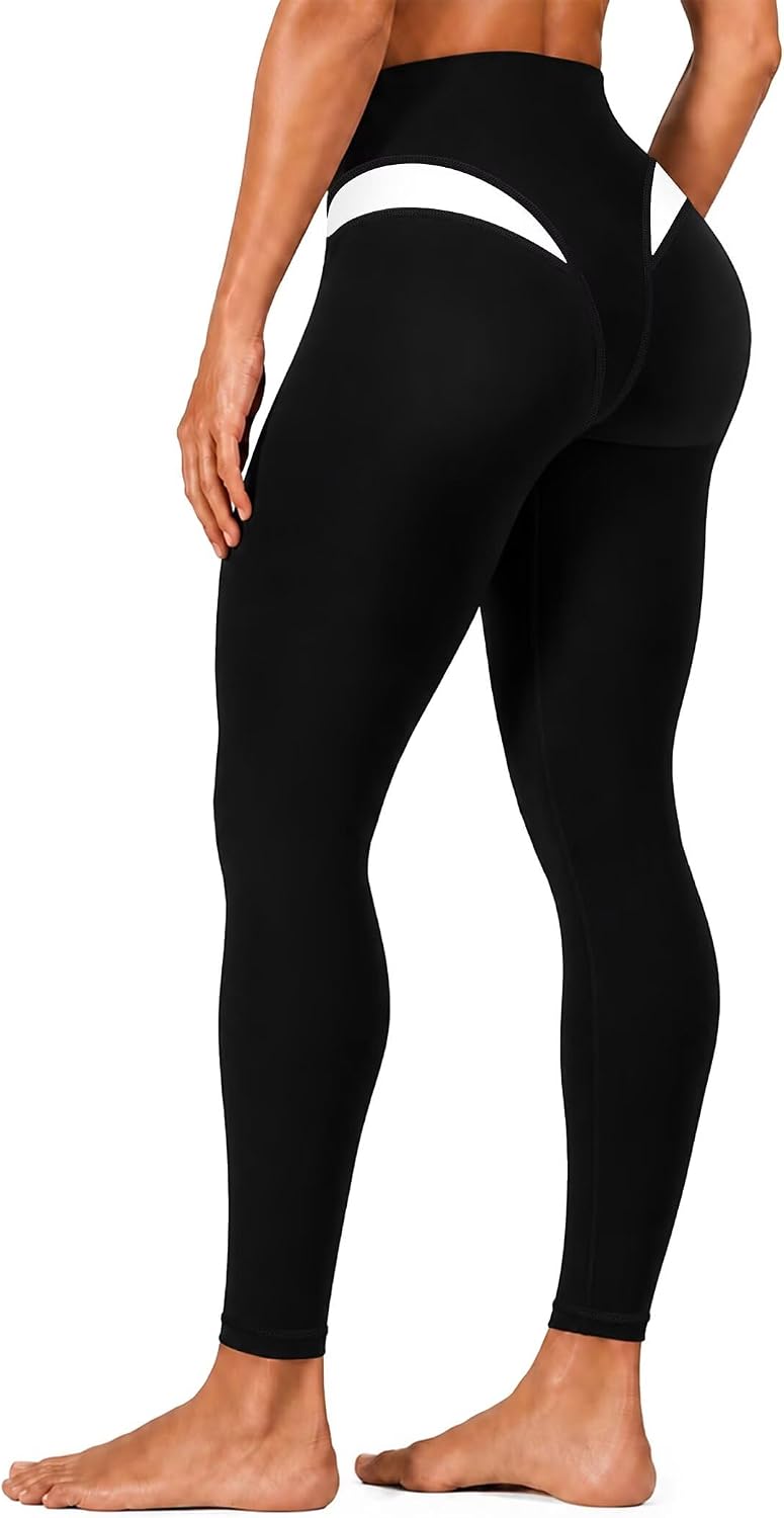 Sunzel Women's High Waisted Colorblock Workout Leggings