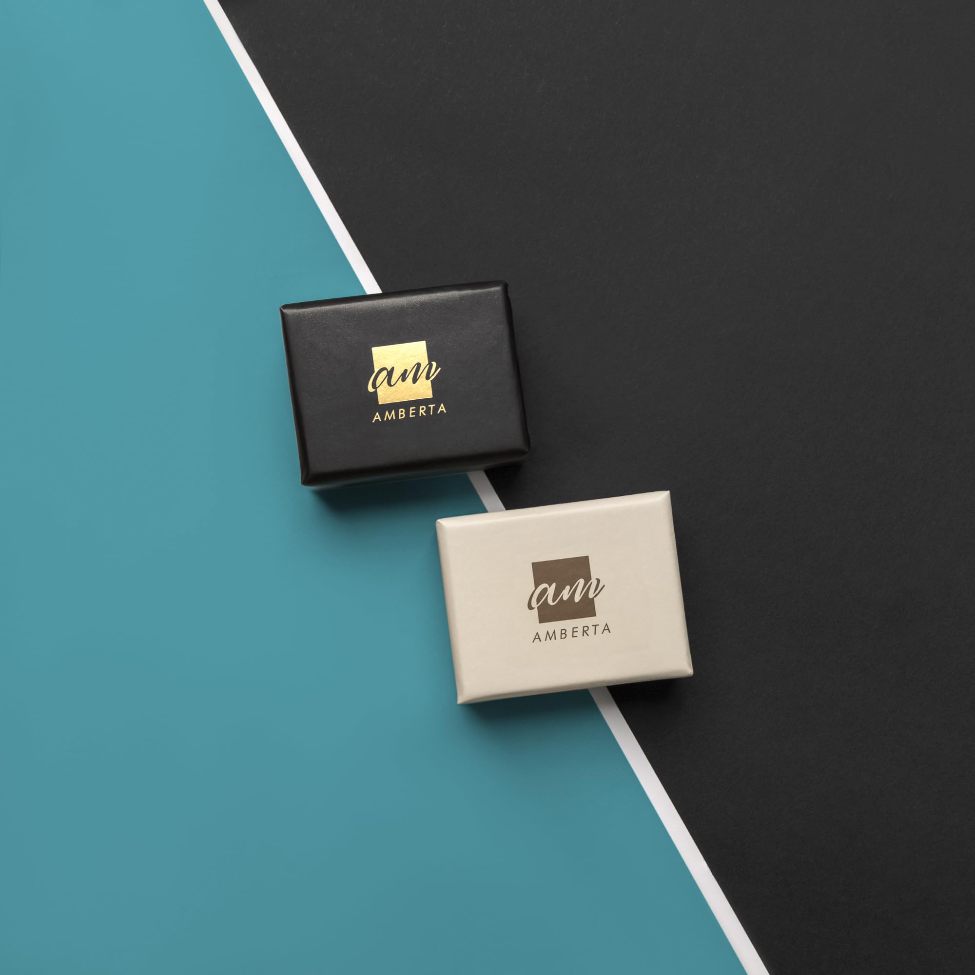 Amberta Anillo Olas de Mar de Plata de Ley para Mujer | Anillo Olas | Anillo Apilable Plata | Anillo Mujer Plata