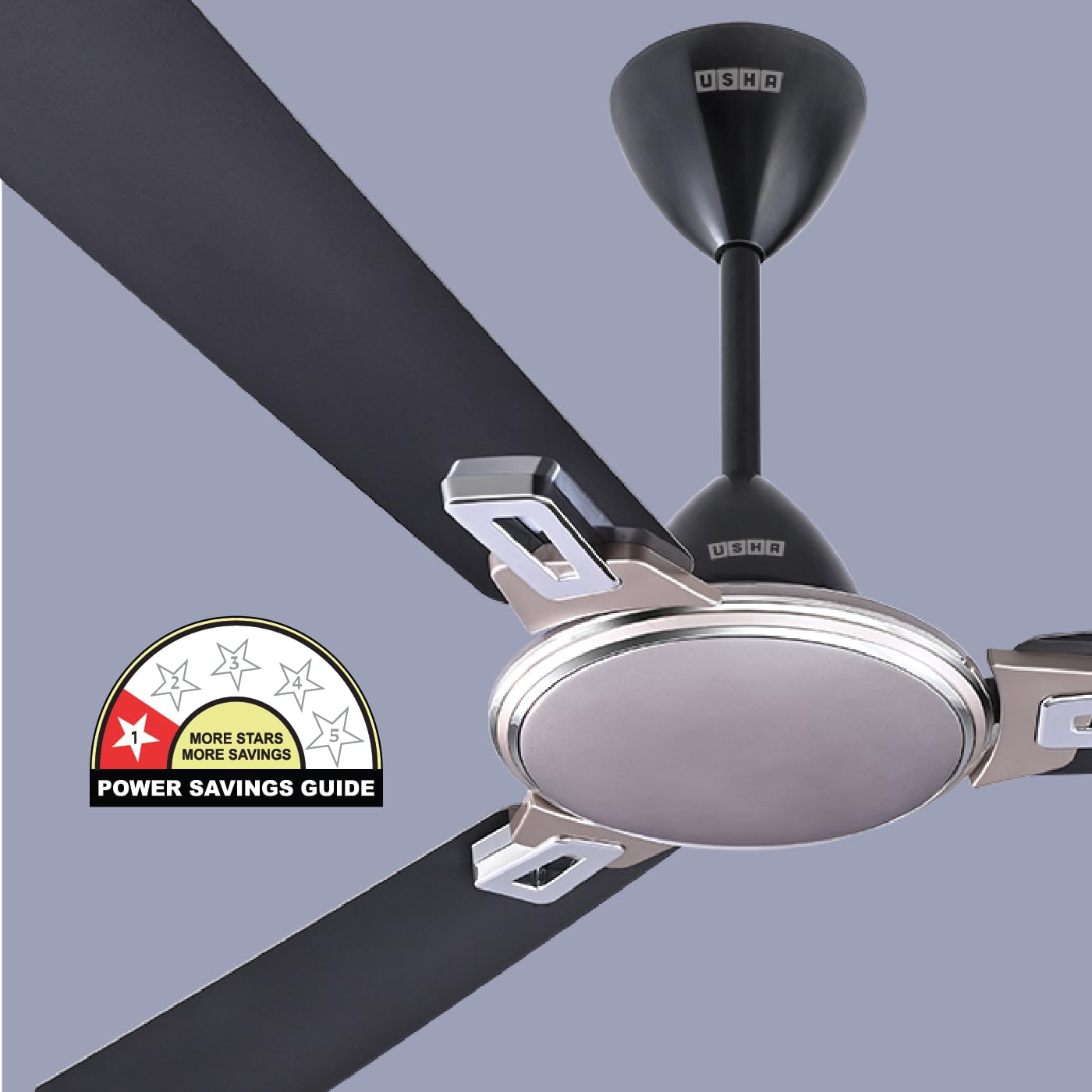 Usha CF Striker ONE 900MM Choco Grey 1ST ISI