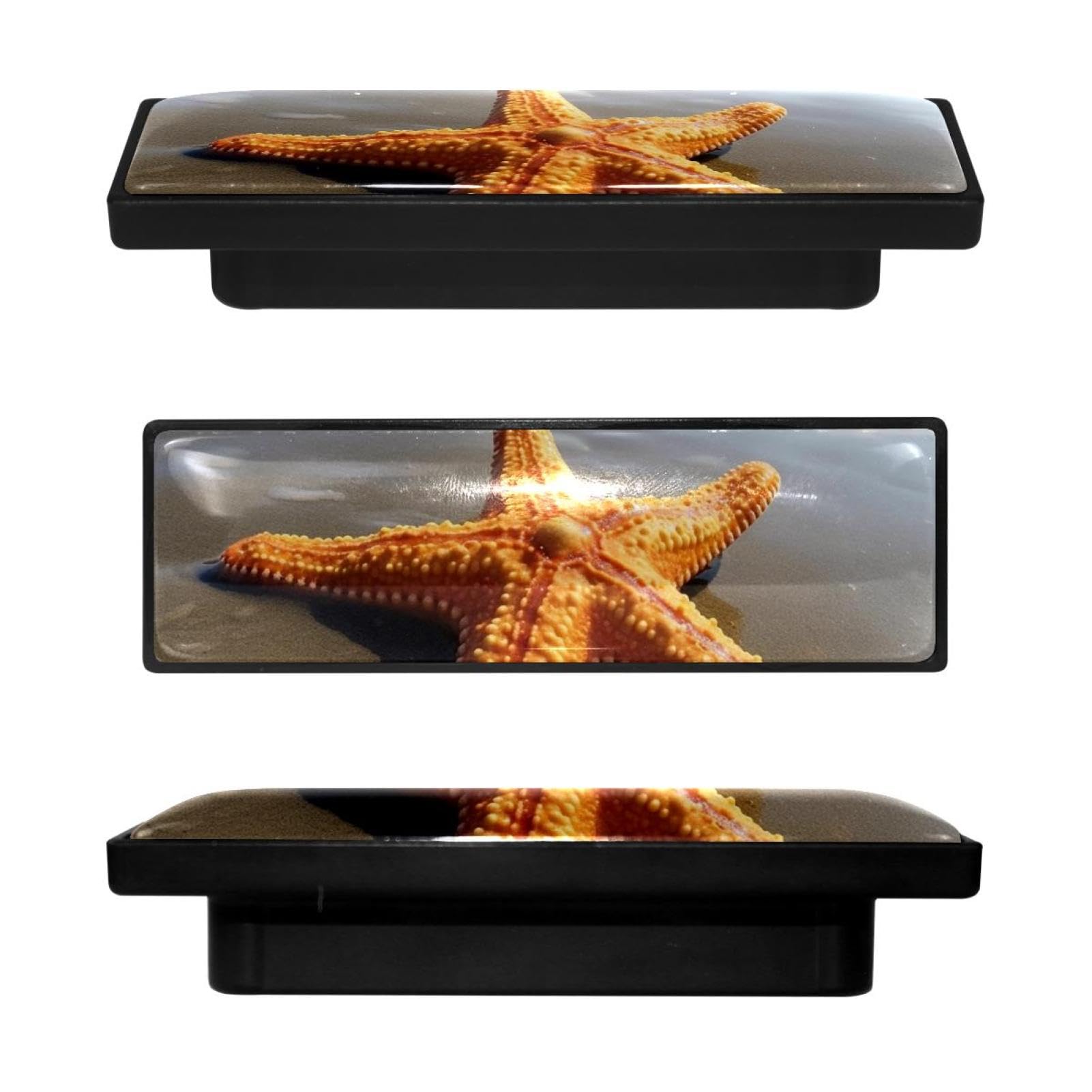 Boutons de placard étoile de mer pour créer une ambiance océan dans la chambre