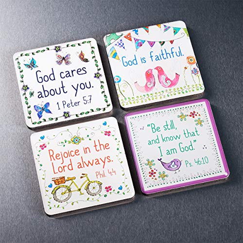 Set de 4 imanes decorativos de refrigerador Christian Art Gifts miniatura 3