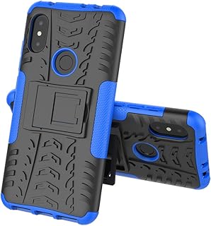 DAYNEW Funda para Xiaomi Redmi Note 6 Pro,H?brido Caja de la Armadura para el tel?fono Resistente a Prueba de Golpes de Viaje Accesorios Esenciales,para Xiaomi Redmi Note 6 Pro