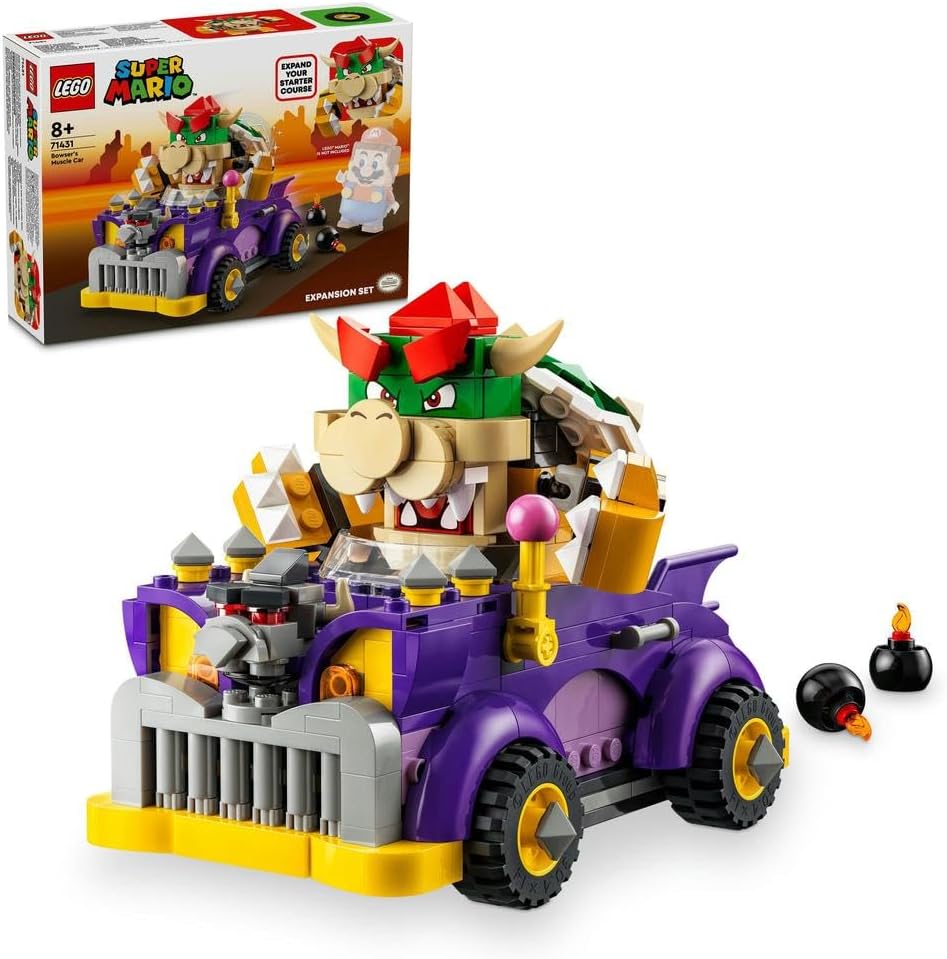 LEGO® Super Mario™ Bowser’s Muscle Car Expansion Set