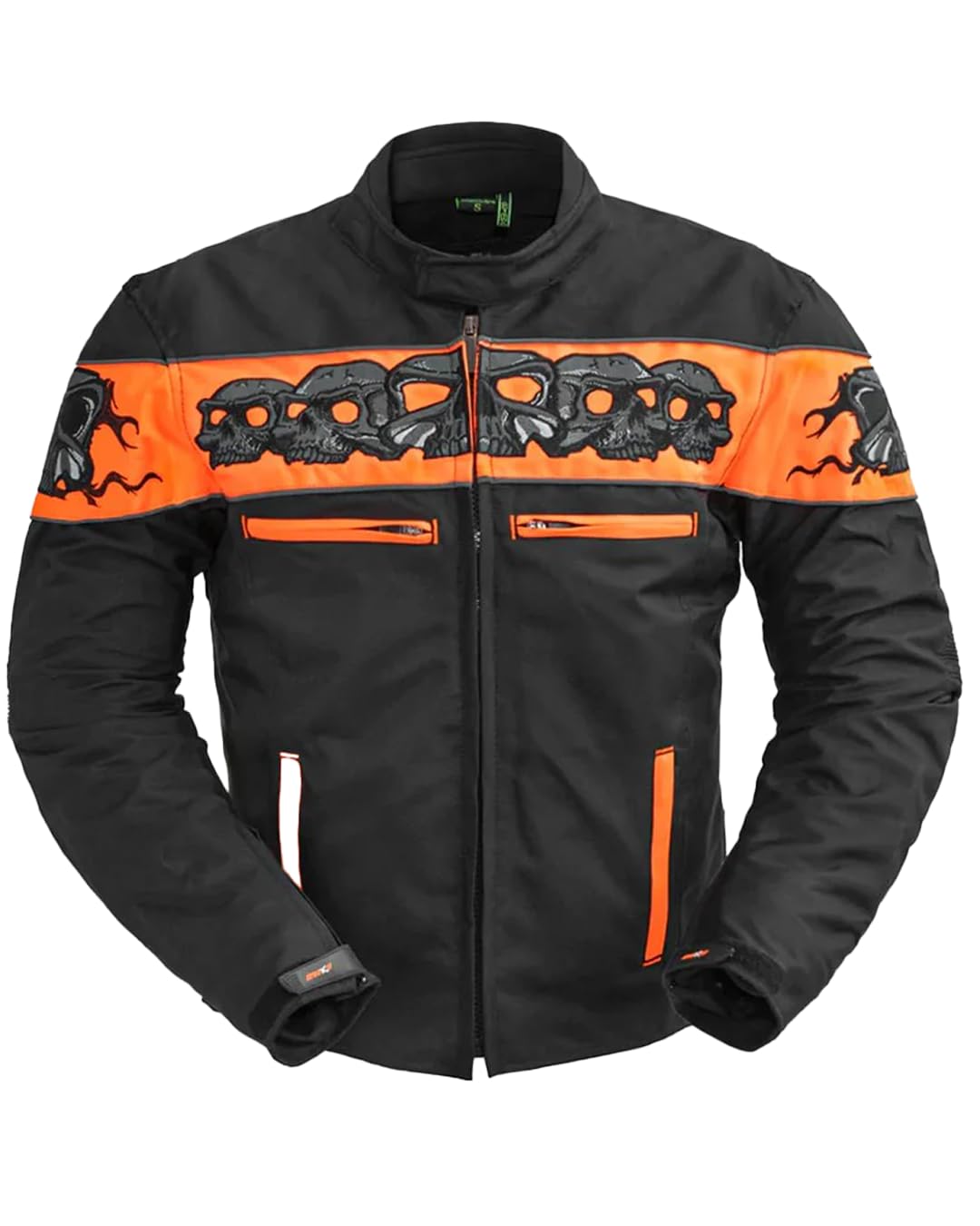 First Mfg Co - Immortal - Mens Motorcycle Biker Riding Cordura Jacket