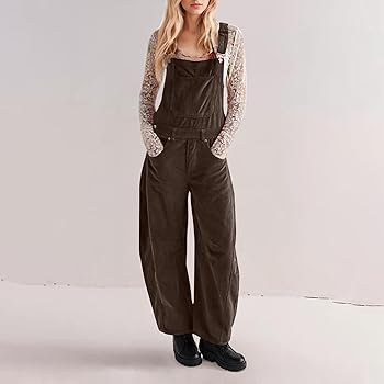 Amazon.com: Corduroy Overalls for Women Loose Fit Fleece Fashion