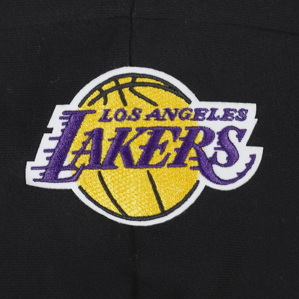 Pro Standard Womens NBA Los Angeles Lakers Luka Doncic #77 Classic Player Cropped Pullover Hoodie Black M - Image 6