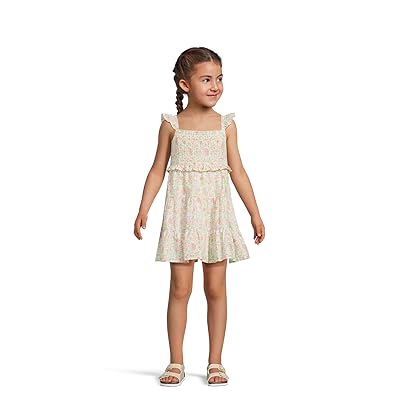 Janie and Jack Flutter Sleeve Ditsy Floral Dress (toddler/Little Kid/Big Kid) Girl