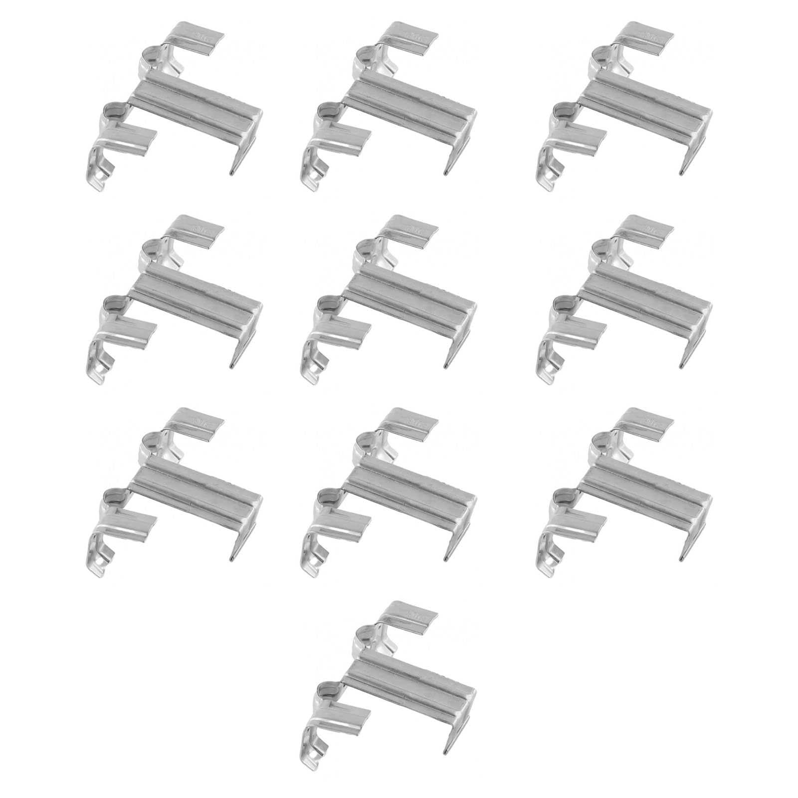 Elnwnnkc 40Mm 10Pcs Solar Panel Cleaning Drainage Clamp Waterproof Frame Rainwater Drainage Clip For Photovoltaic Maintenance Photovoltaic Panel Water Guide