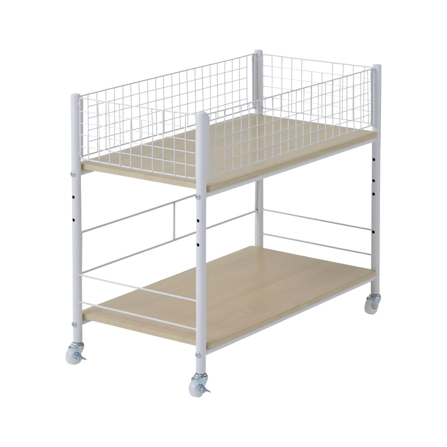 山善　奥行75 高さ64.5 幅38 押入れ 収納ラック キャスター付　2個組 Amazon｜[山善] 押入れ(クローゼット)収納 ラック 幅38×奥行75