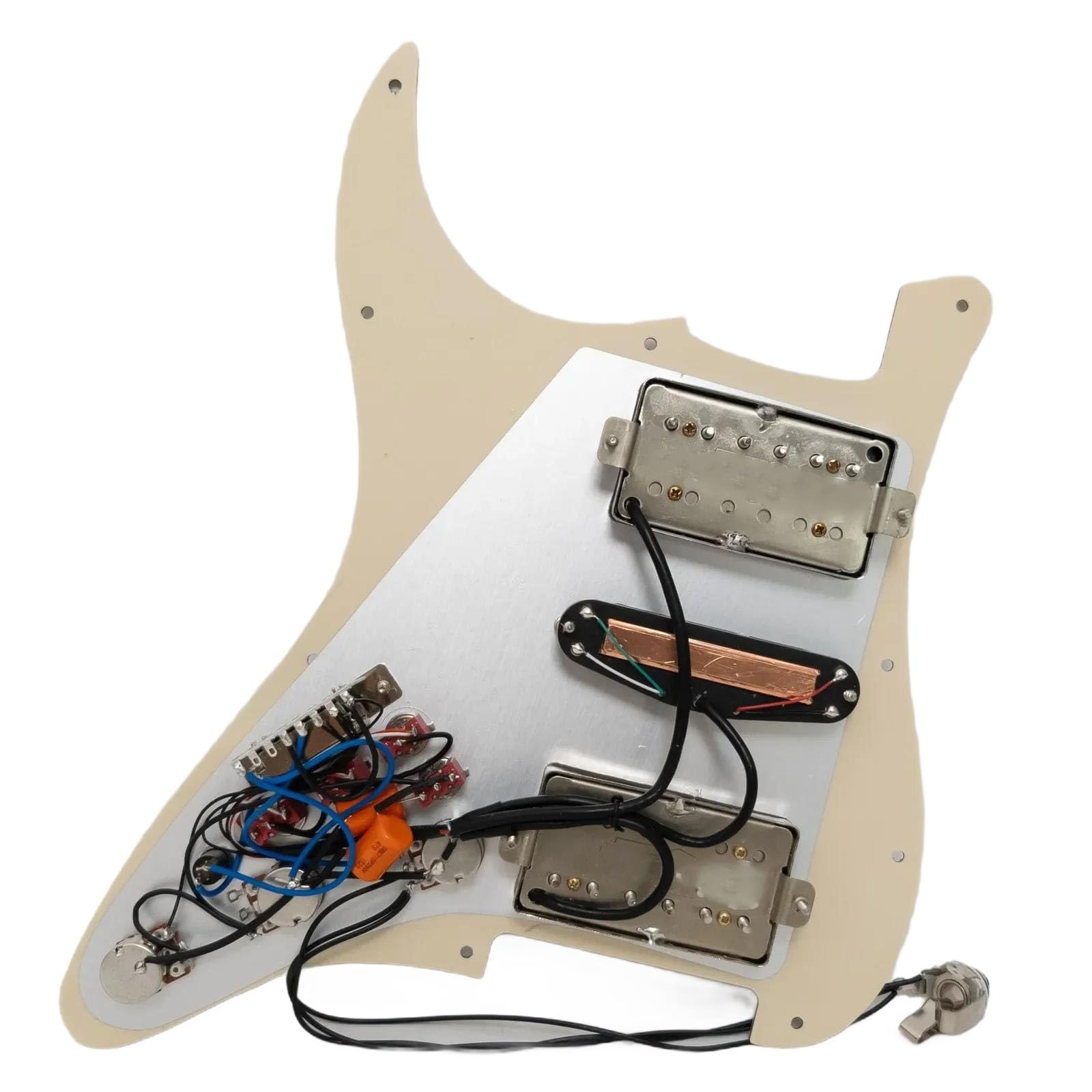 Części Pickguardów Do Gitary Elektrycznej HSH Wstępnie Okablowana Cewka Pickguard Do Gitary Dzielona