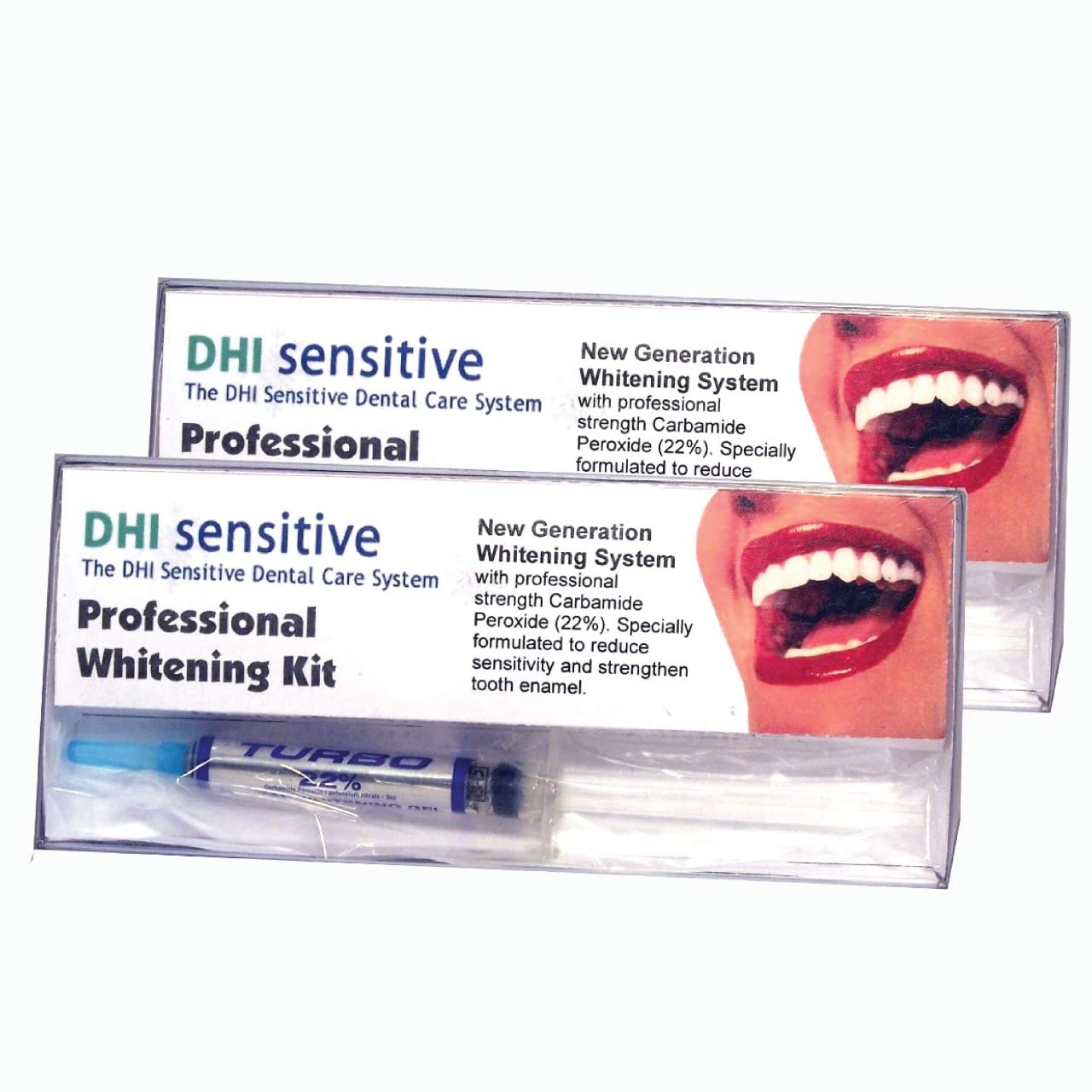 Professional At-Home Teeth Whitening Kit 2 Pack Fast Effective Teeth Whitener Enamel Safe Sensitivity-Free Removes Coffee Wine Tobacco