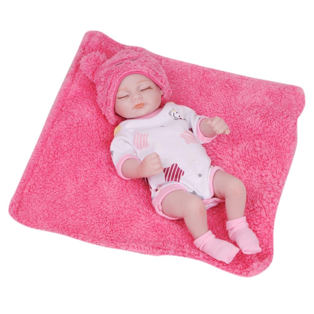 UJEAVETTE® 28Cm 11Inch Silicone Baby Doll Newborn Baby Toy for Kids Birthday Gifts Pink (B0BN85QNN5) Amazon Price History, Amazon Price Tracker