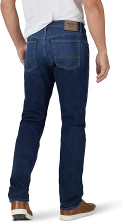 Wrangler Authentics Mens Athletic Fit Stretch Jean
