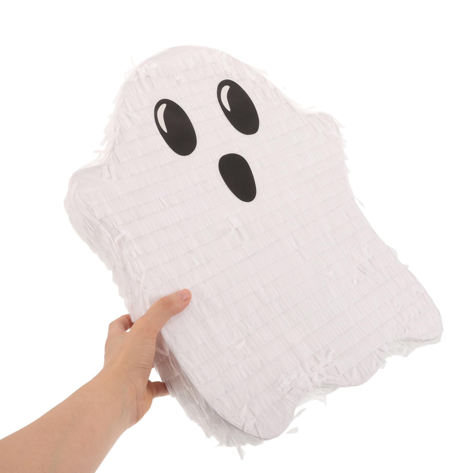 FOMIYES 1 Set de Piñata Fantasma de Halloween Rellena - Divertido Juego de Fiesta Piñata Decoración Colgante - Artículos para Fiesta de Halloween - Rompe con Palo y Venda para los Ojos