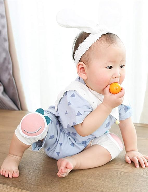 Amazon Co Jp 赤ちゃん 膝当 ひざあて ベビー 膝サポーター ベビー ニーパッド 可愛い ひざあて 服 ファッション小物