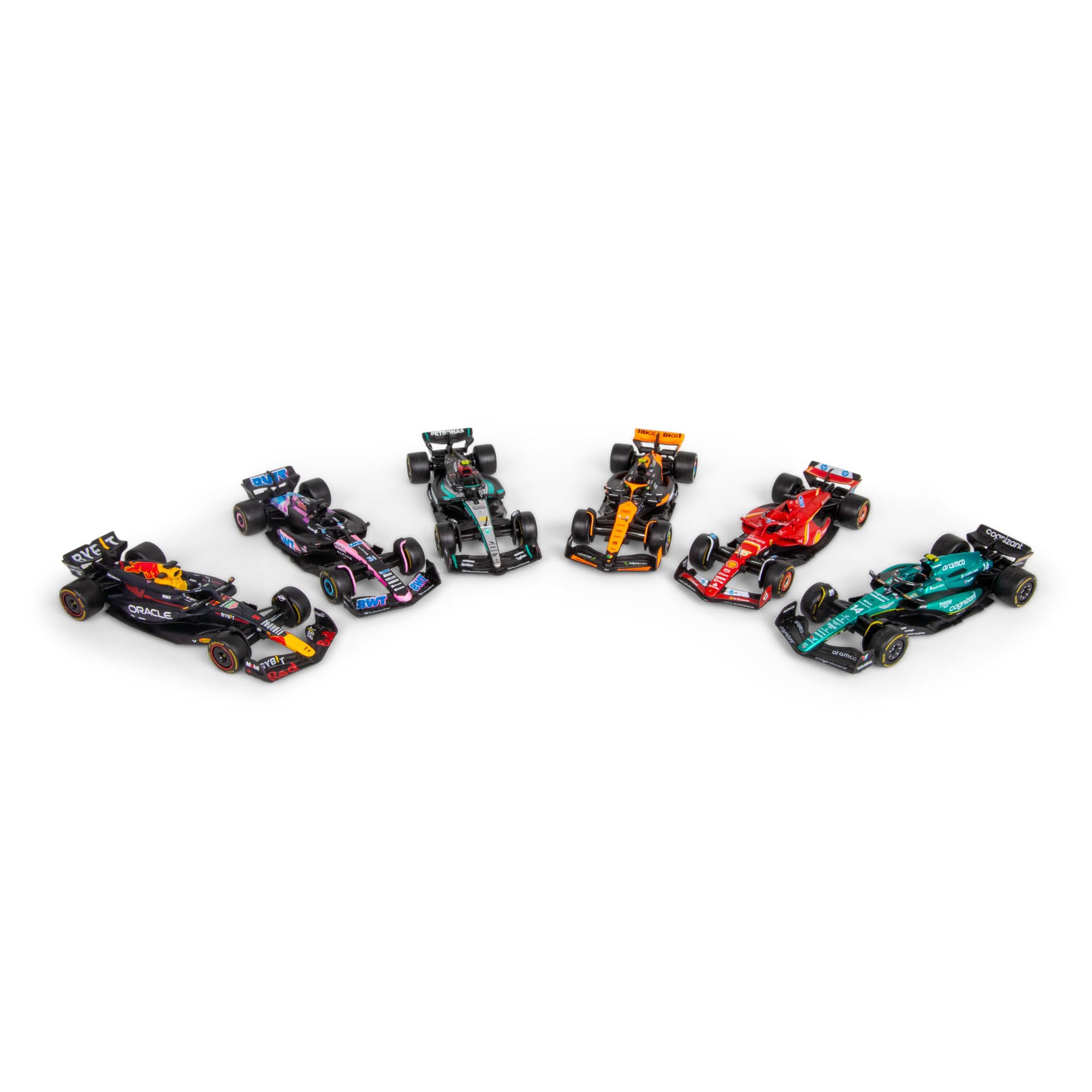 Bburago F1 Formula 1 CAR ASSORTMENT(2024) - 1:43 Scale - Incredibly Detailed Die-Cast Replica Collectible Race Car Models, Multiple Colours
