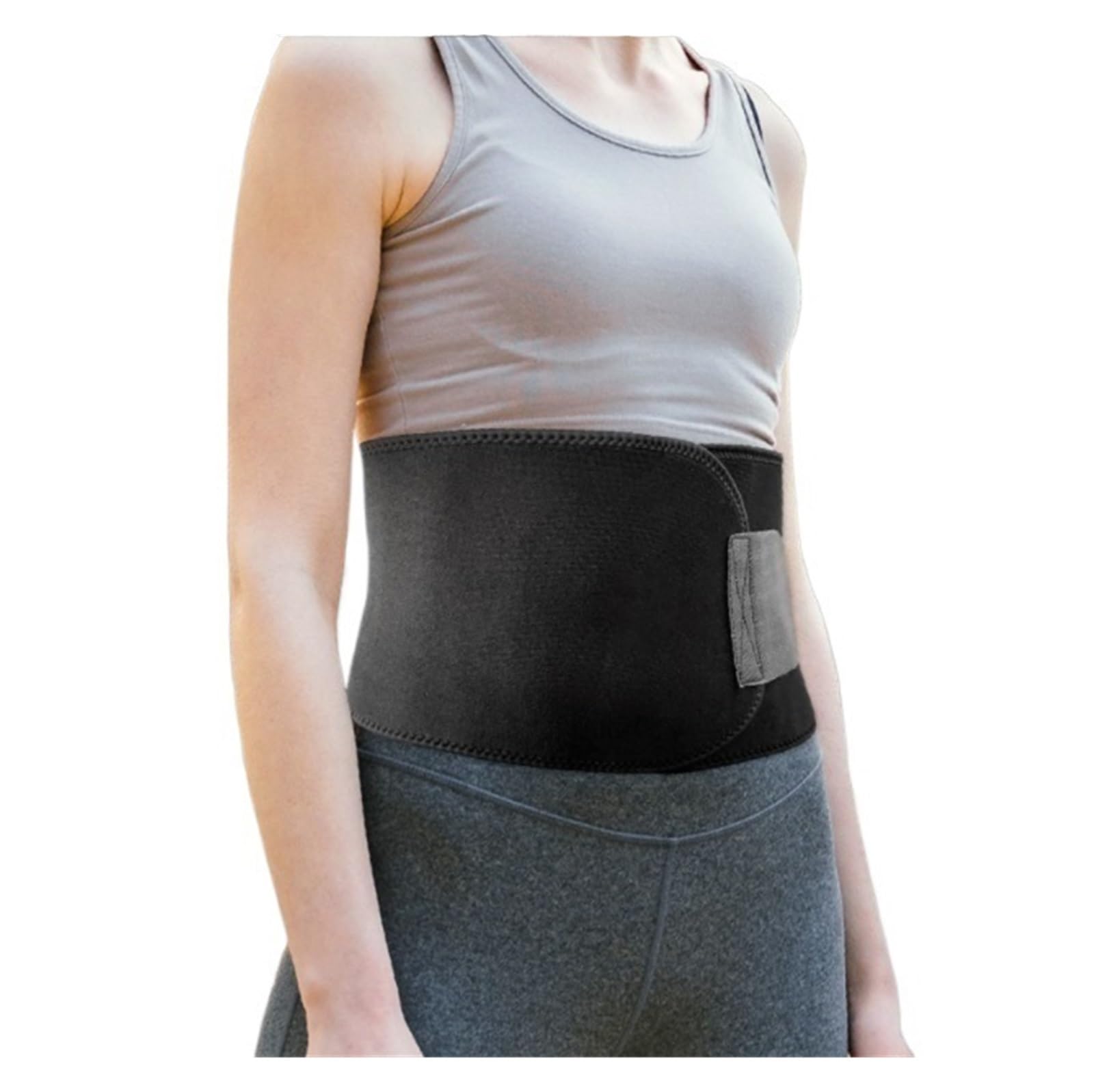 Faja Lumbar Entrenador De Cintura Fitness Cinturón De Soporte De Cintura Ajustable Protector De Cintura Unisex Cinturón Apoyo Lumbar(90-115cm)