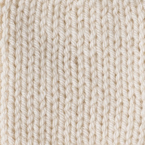 Image of Caron One Pound Solids Yarn - (4) Medium Worsted Gauge 100% Acrylic - 6 oz - Off White - For Crochet, Knitting & Crafting