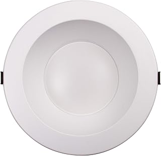 LED Recessed Lighting Fixture | Dimmable Downlight, Selectable Color 3000K/3500K/4000K, Adjustable Brightness | Wet Rated for Indoor/Outdoor, Energy Star Certified, 9.5 Inch