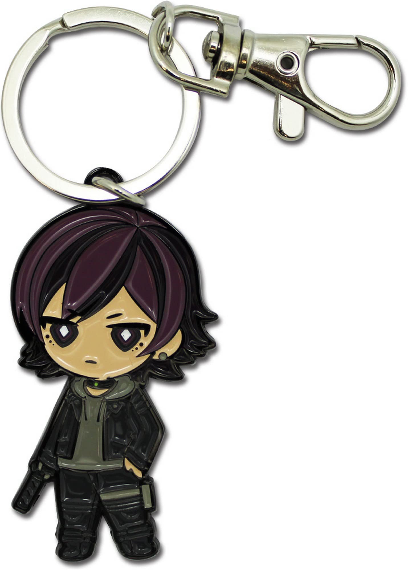 Great Eastern Entertainment Akudama Drive - Courier Metal Keychain, Multi, One Size