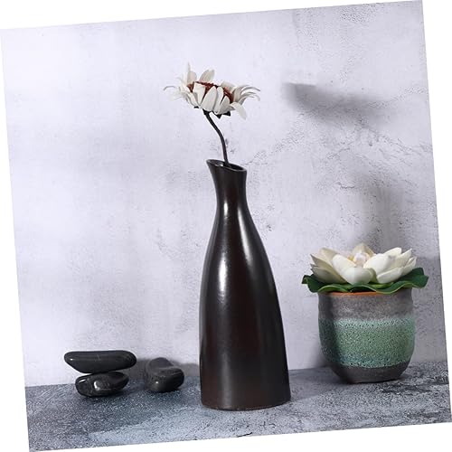 Miniatura 7 de Mini jarrones de cerámica moderno florero retro decoración floreros decorativos de cerámica maceta de escritorio jarrón de cerámica de escritorio