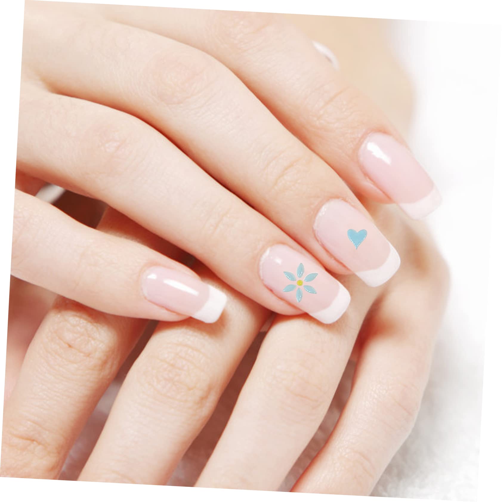 SHERCHPRY 4 Set Adesivi Per Chiodi in Rilievo 5d Etichetta Se Stesso Unghia Manicure Con Accessori Per Unghie Adesivi in ​​rilievo Decalcomanie Decorative Per Unghie Adesivo 3 Pezzi*4