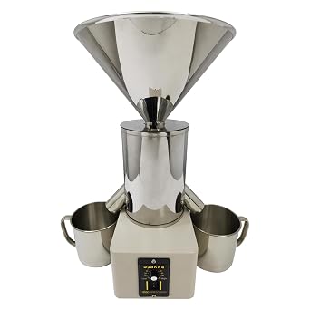 Electric Centrifugal Grain Sample Separator High-Performance Seed Divider Centrifugal Splitter 200g-1500g Capacity Adjustable Speed Stainless Steel for Precision Sampling 220V/110V