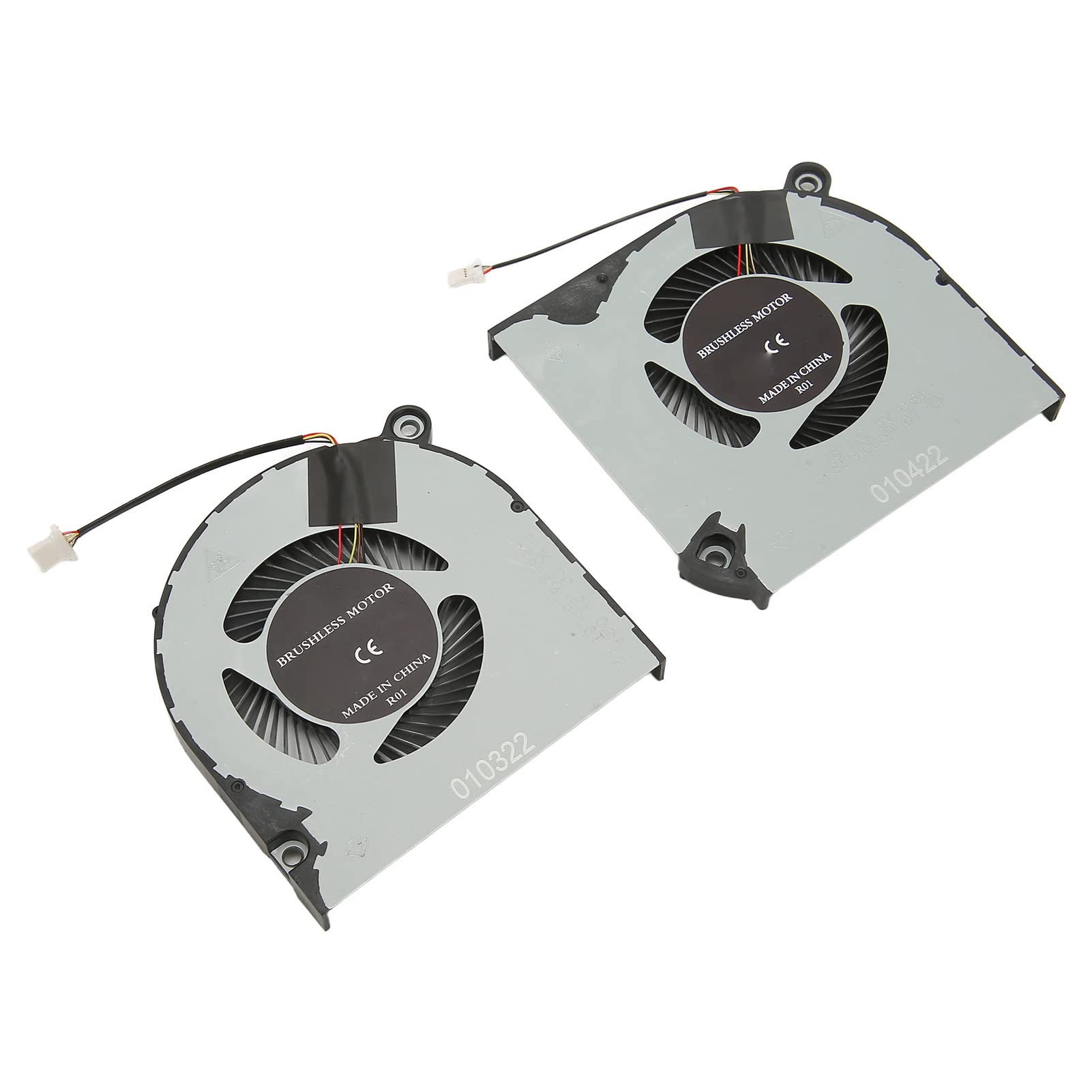 Ventola di Raffreddamento, Radiatore Ventola di Raffreddamento GPU/CPU di Ricambio per Laptop Gaming, 5 Anelli di Tenuta, Alta Velocità e Silenziosa