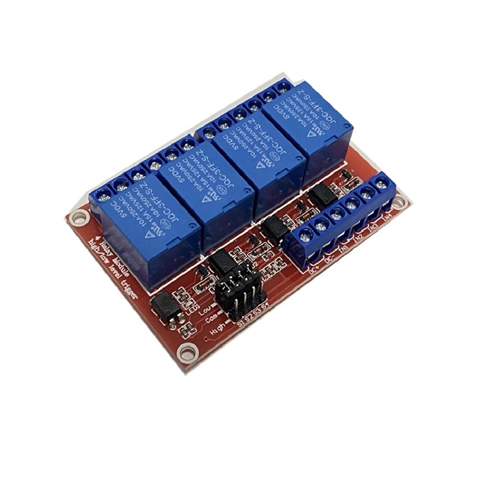 Module de relais 4 voies 12V carte d'extension optocouplee Arduino Raspberry - 2