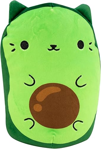 Miniatura 1 de Cats vs Pickles - Jumbo - AvoCatO - Animales de peluche rellenos de frijoles súper suaves y esponjosos de 8 pulgadas - Ideal para niños, niños y