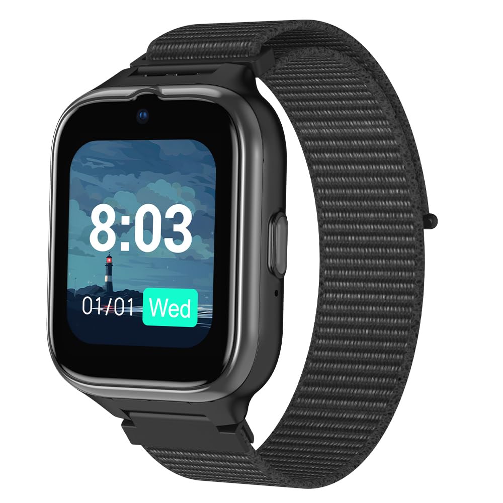 smartwatch myPhone CareWatch LTE, localización GPS para Personas Mayores, tecnología Volte y videollamada, notificación de caídas, botón SOS