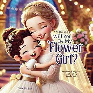 Flower Girl Book Proposal Box Gift from Bride | Special Wedding Day Keepsake Idea for Toddlers & Kids | Personalized Page for Special Note: Prepare, ... Girl | Great For Niece, Friend or Daughter