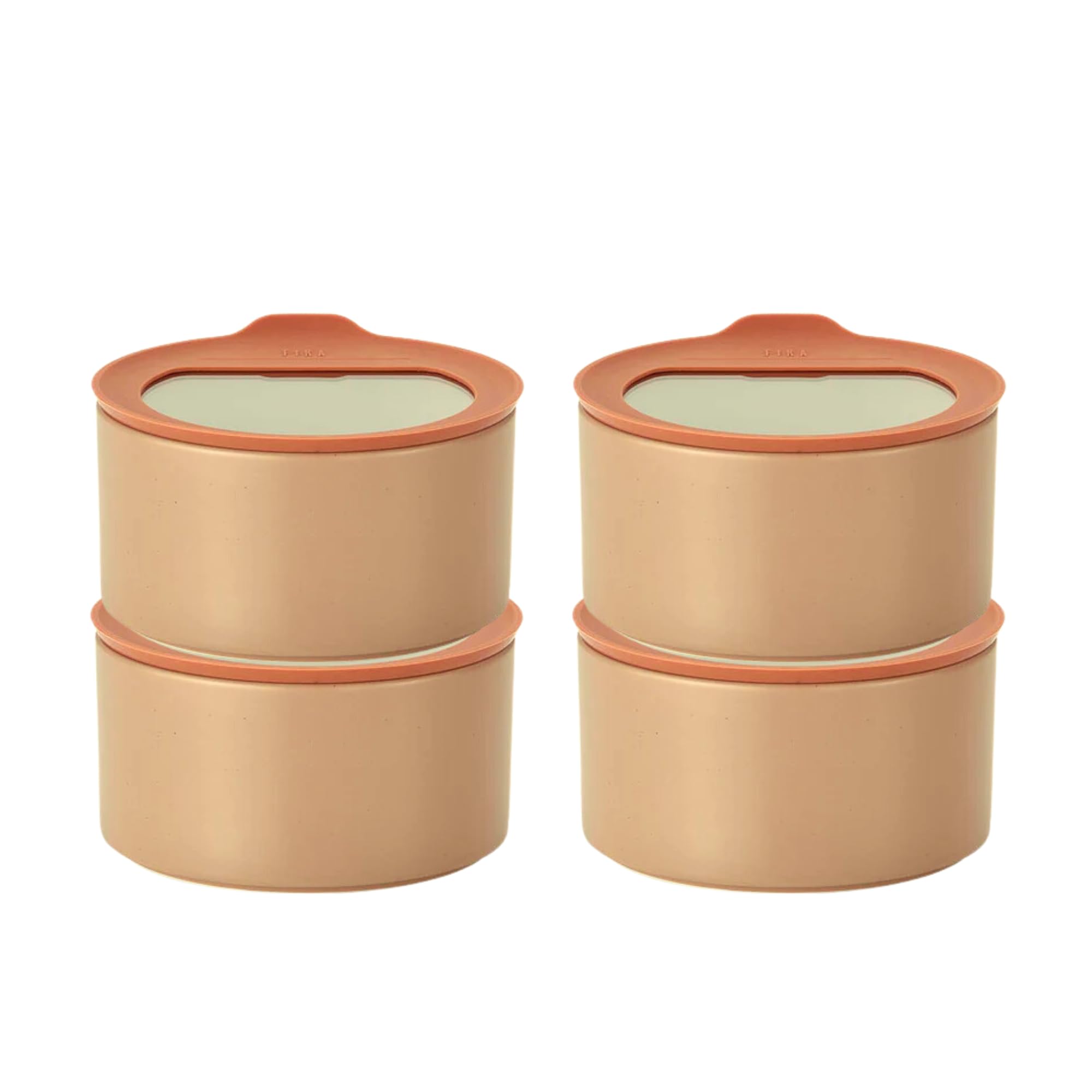 Amazon.com: Neoflam 4 Set FIKA One Kitchen Porcelain Ceramic Food