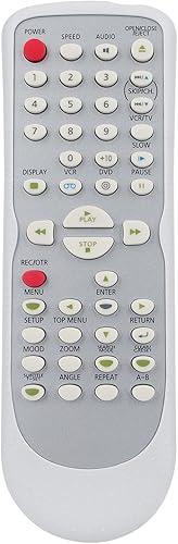 NB100 NB100UD Control remoto de reemplazo aplicable para Emerson DVD VCR Combo EWD2004 EWD2004OM EWD2204 CSDV840E reproductor de CD DVD sinfónico