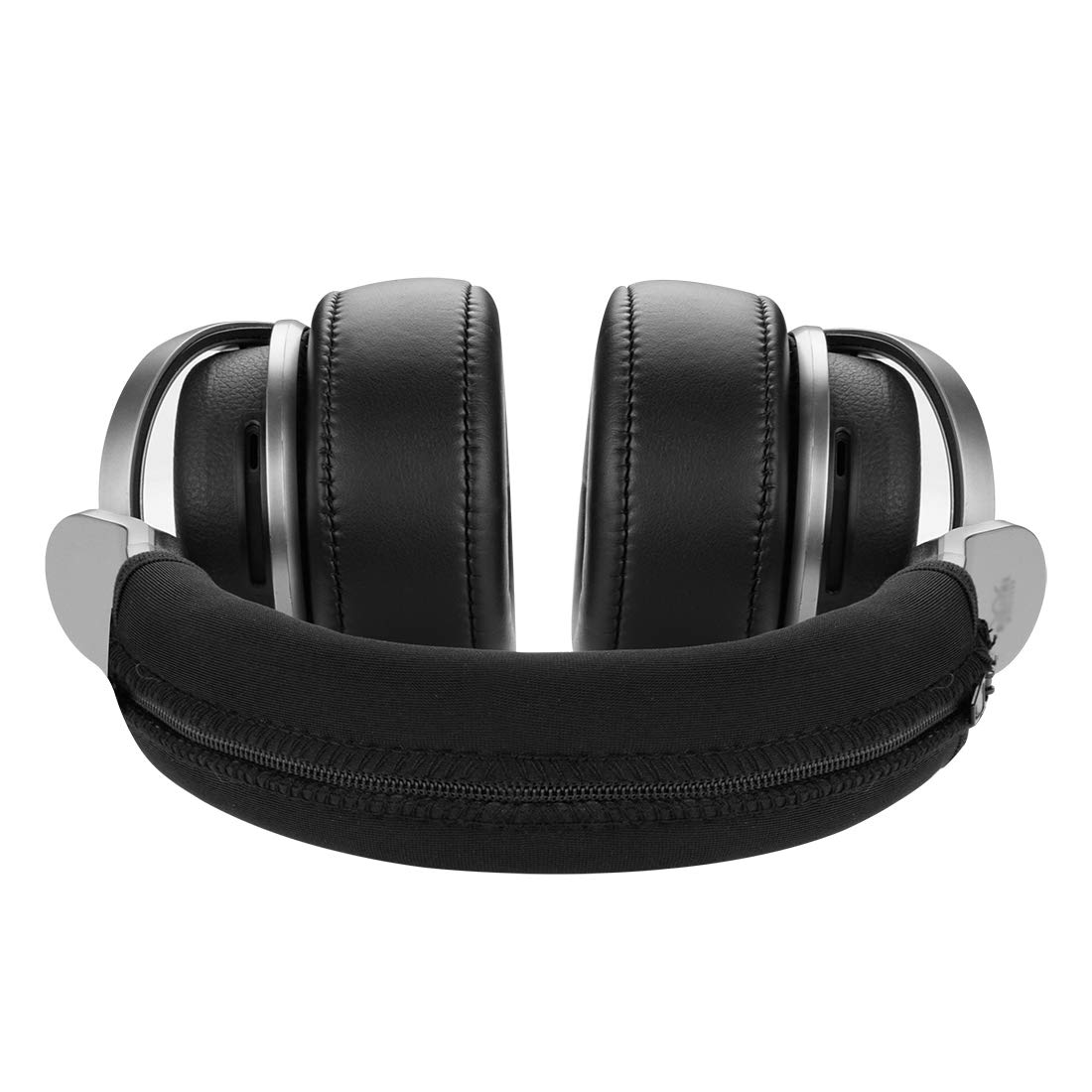Geekria Flex Fabric Headband Cover Compatible with Sony MDR-HW700, HW700DS Wireless Headphones, Replacement Repair Part, Sweat Cover, Easy DIY Installation (Black) 3
