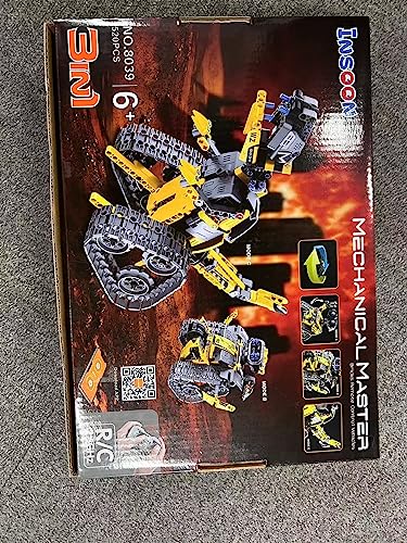INSOON Robot Toys for Kids Building Set, 520 PCS App & Remote Control Robotics Kit, 5-in-1 RC Wall Robot Engineer Dinosaur Building Block Toy Gift for Kids 6 7 8 9 10 11 12+ Years Old Boys Girls - Image 13