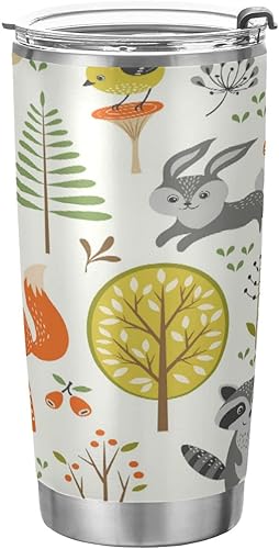 Miniatura 36 de Vaso de acero inoxidable con aislamiento al vacío de doble pared, termo simple, monopatín, dinosaurio, taza de viaje para café, bebidas, té