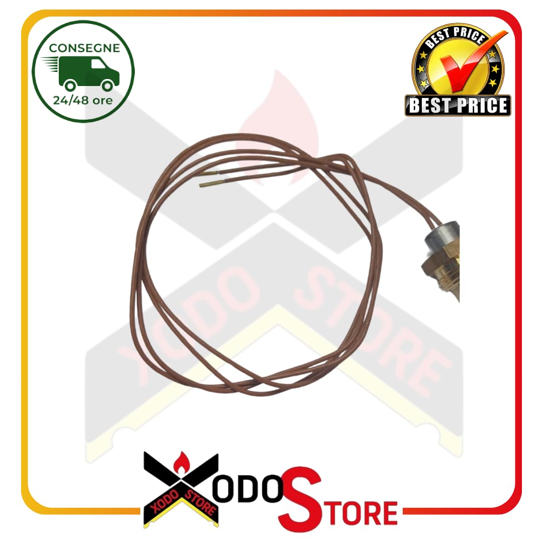F.lli Xodo KARMEK ONE Resistenza accensione stufe pellet 300W Lung 140 150 d. 9,9 mm MCZ RED