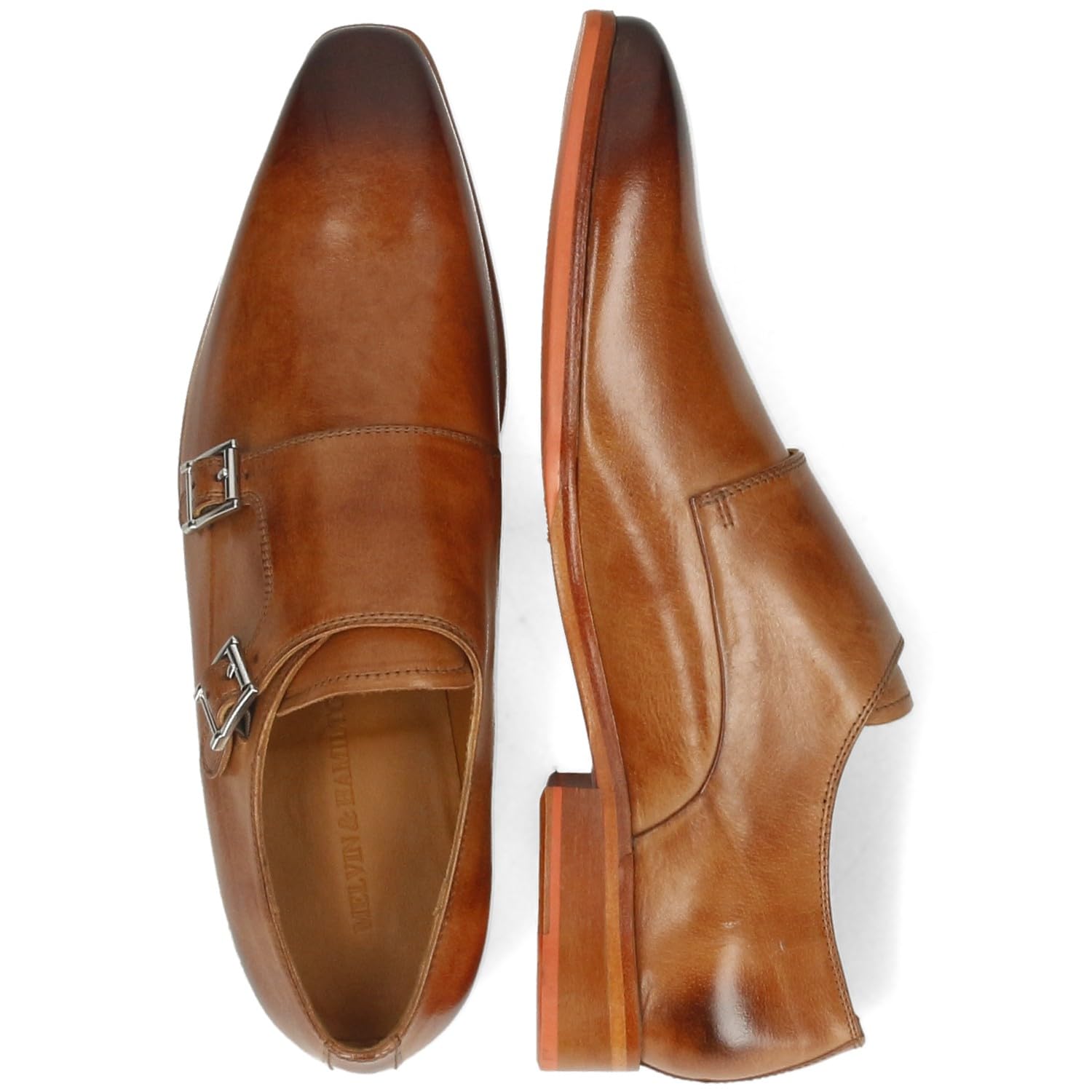 Melvin & Hamilton Lance 10, Mocasín Monkstrap Hombre